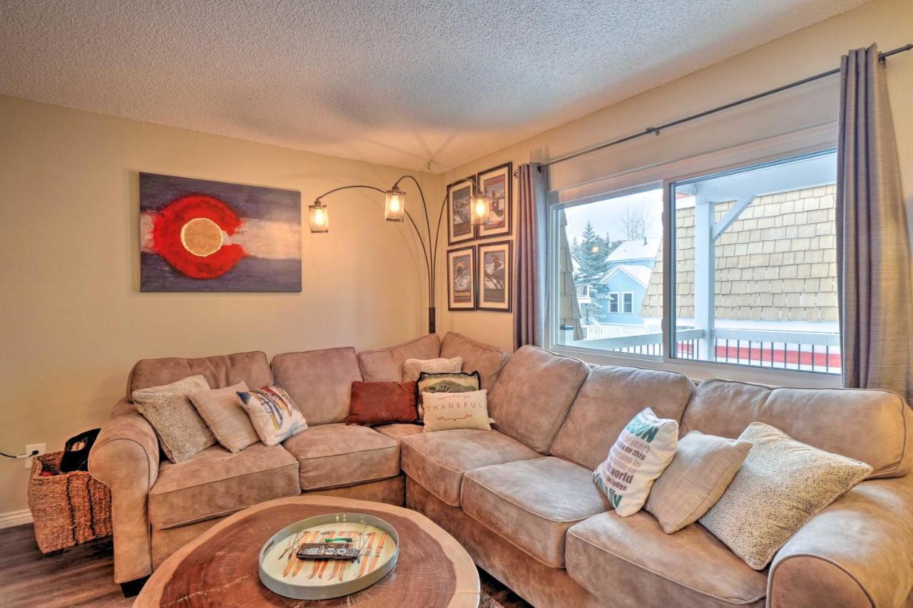 Main St Breck Condo With Mtn Views - Walk To Lifts! Брекънридж Екстериор снимка