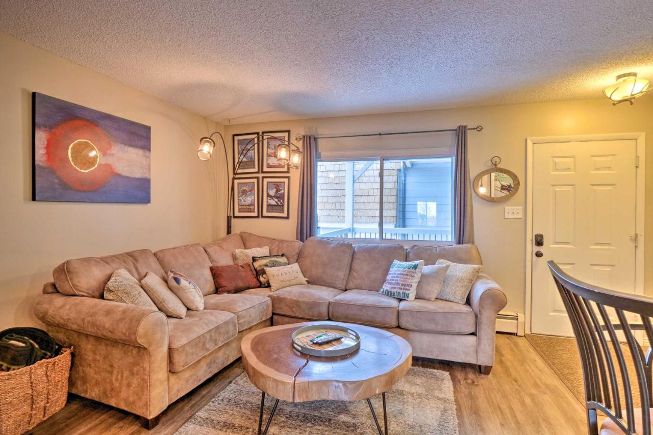 Main St Breck Condo With Mtn Views - Walk To Lifts! Брекънридж Екстериор снимка